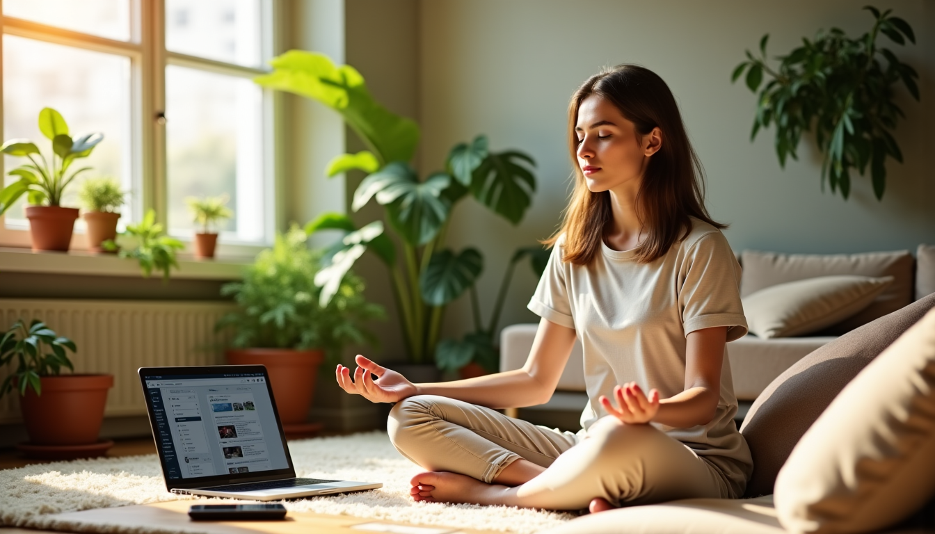 Les clés d’un esprit apaisé dans un monde hyperconnecté