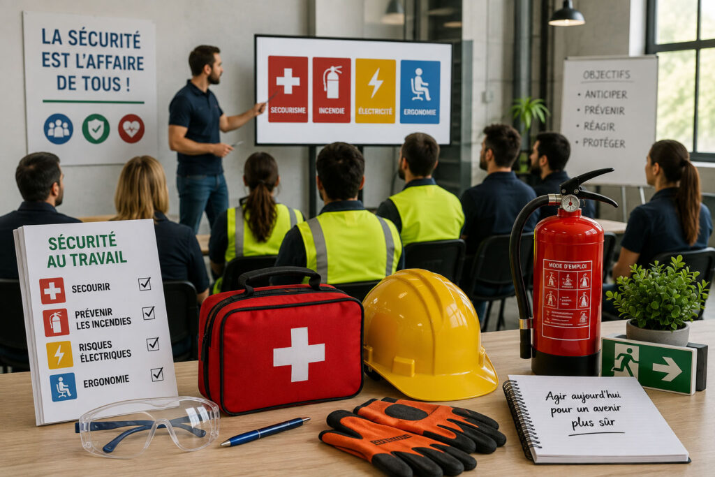 Formation Santé & Sécurité au travail : un levier essentiel pour prévenir les risques professionnels