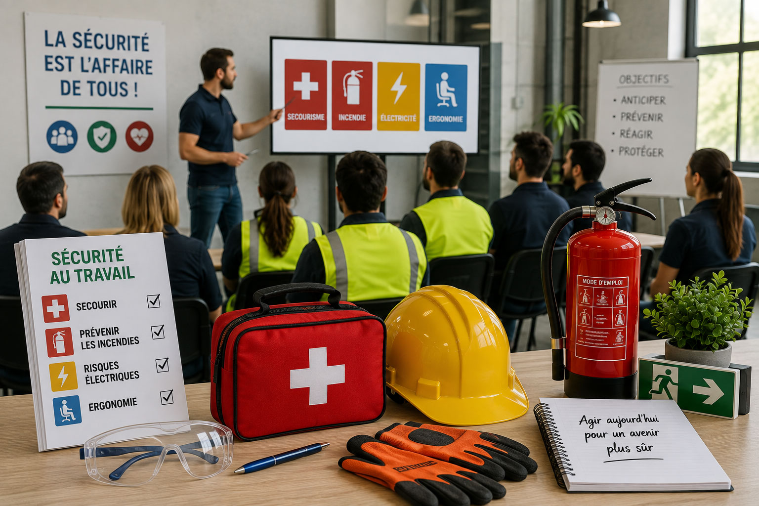 Formation Santé & Sécurité au travail : un levier essentiel pour prévenir les risques professionnels